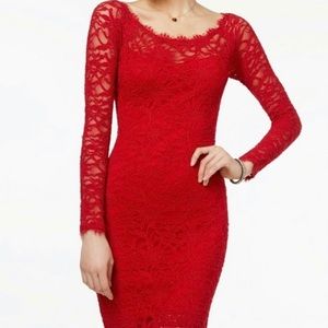 Red Lace Dress